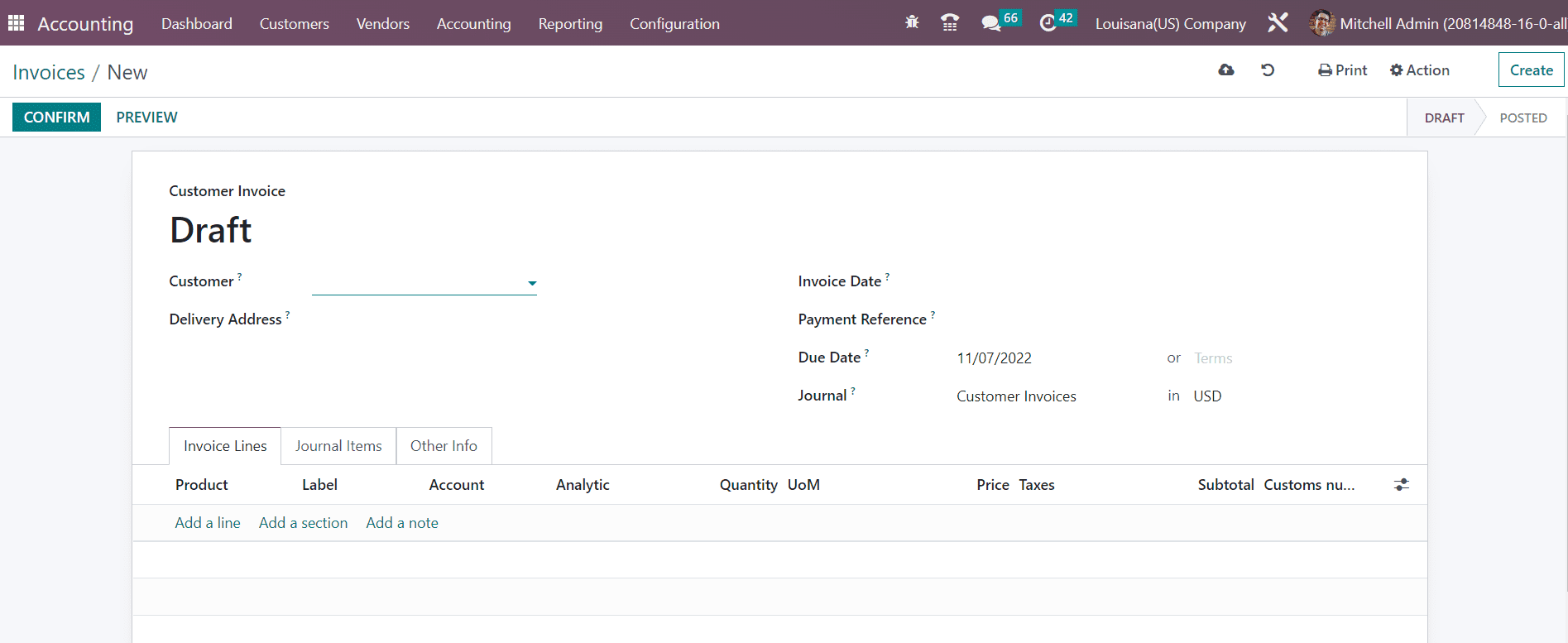 How to Use Customer Invoice & Payments Management With Odoo 16 Accounting-cybrosys