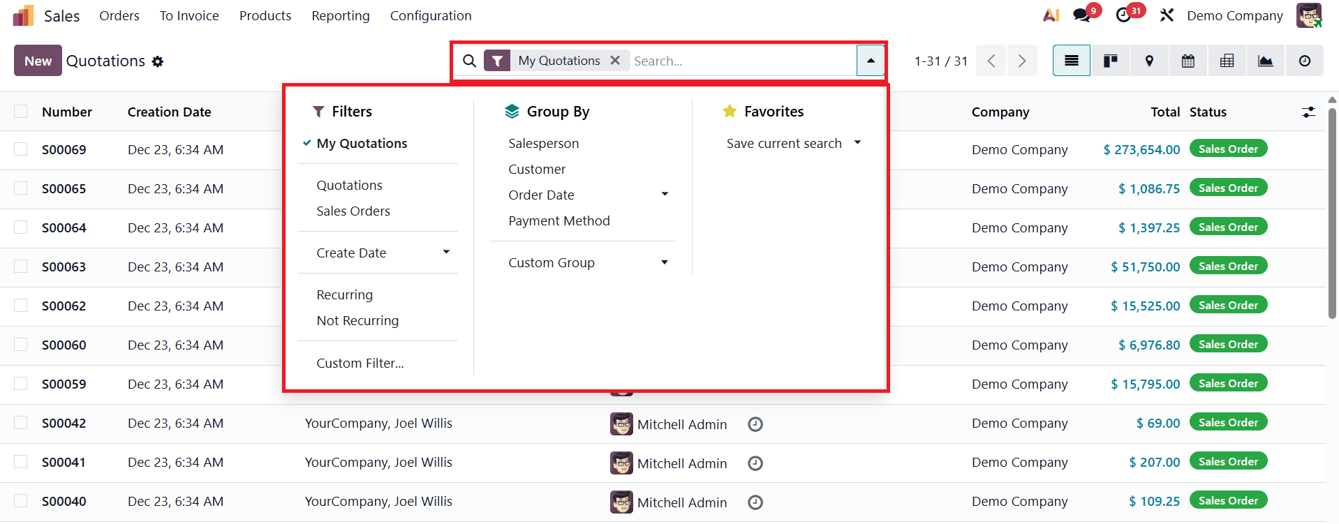 How to Use Different Views to Enhance Sales Operations in Odoo 19-cybrosys