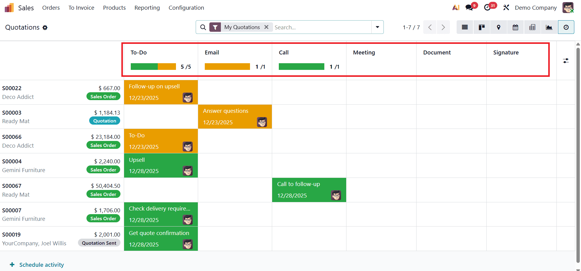 How to Use Different Views to Enhance Sales Operations in Odoo 19-cybrosys