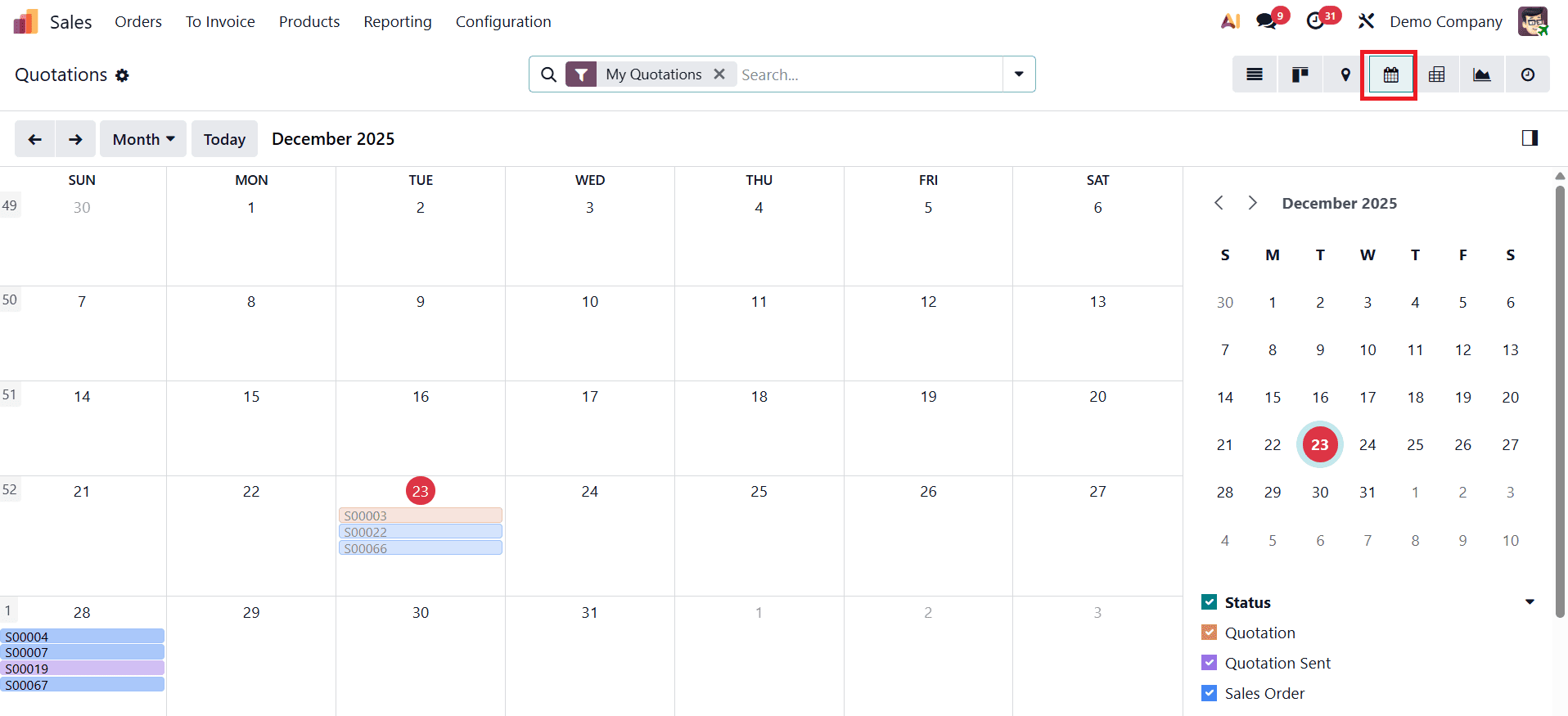 How to Use Different Views to Enhance Sales Operations in Odoo 19-cybrosys