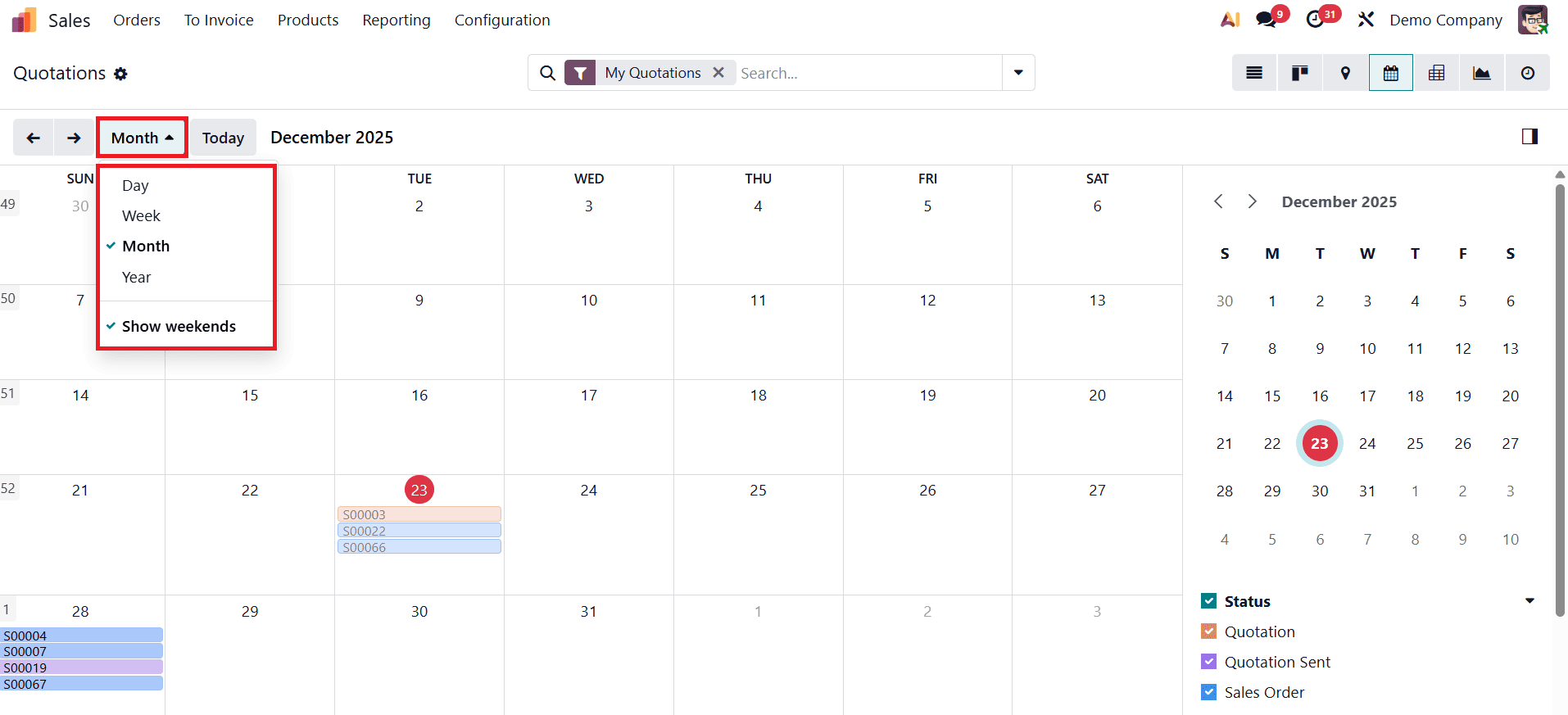 How to Use Different Views to Enhance Sales Operations in Odoo 19-cybrosys