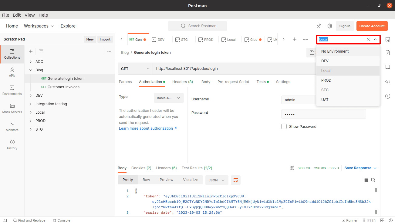 How to Use Environments & Variables in Postman-cybrosys