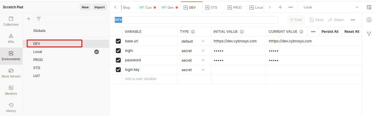 How to Use Environments & Variables in Postman-cybrosys