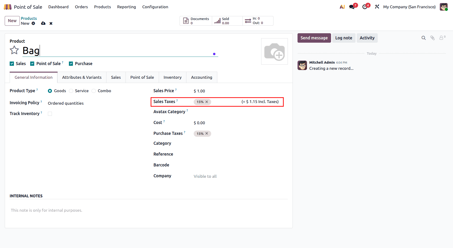 How to Use Fiscal Positions to Apply Different Taxes in Odoo 19 POS-cybrosys