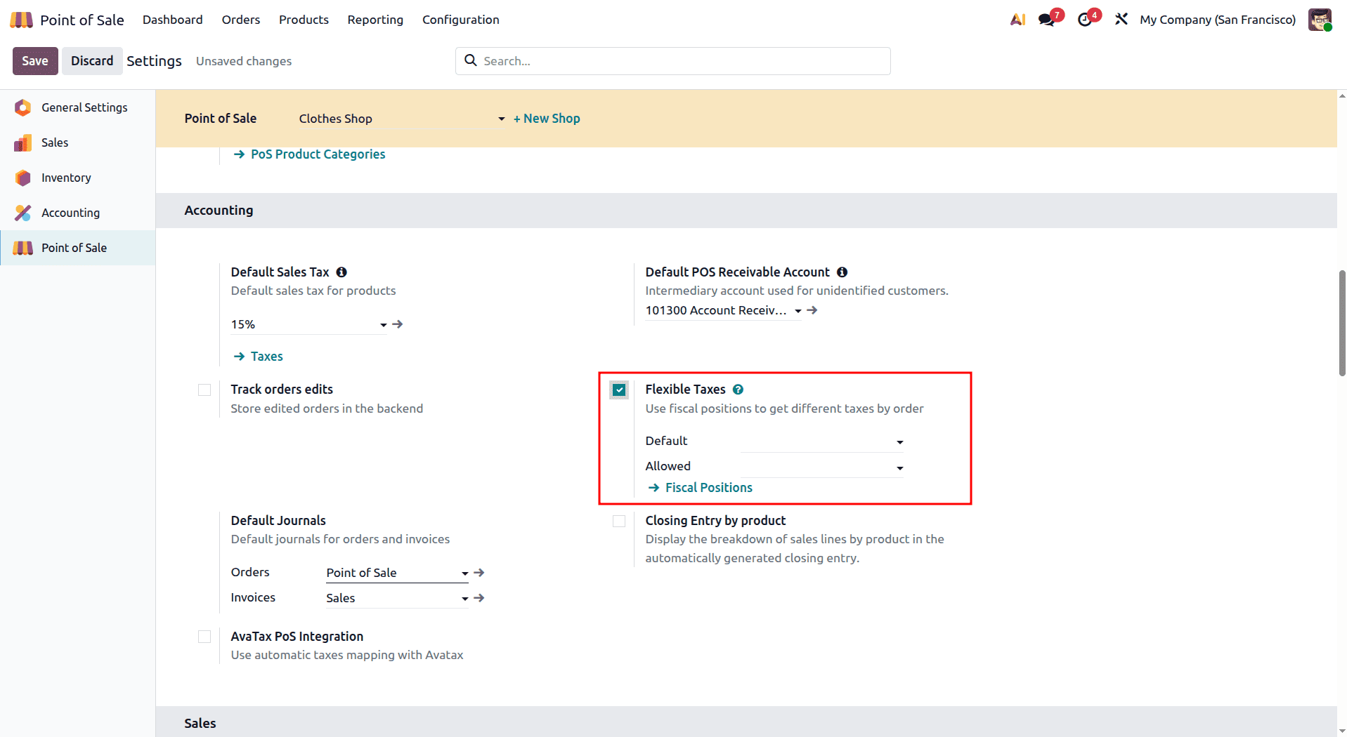 How to Use Fiscal Positions to Apply Different Taxes in Odoo 19 POS-cybrosys