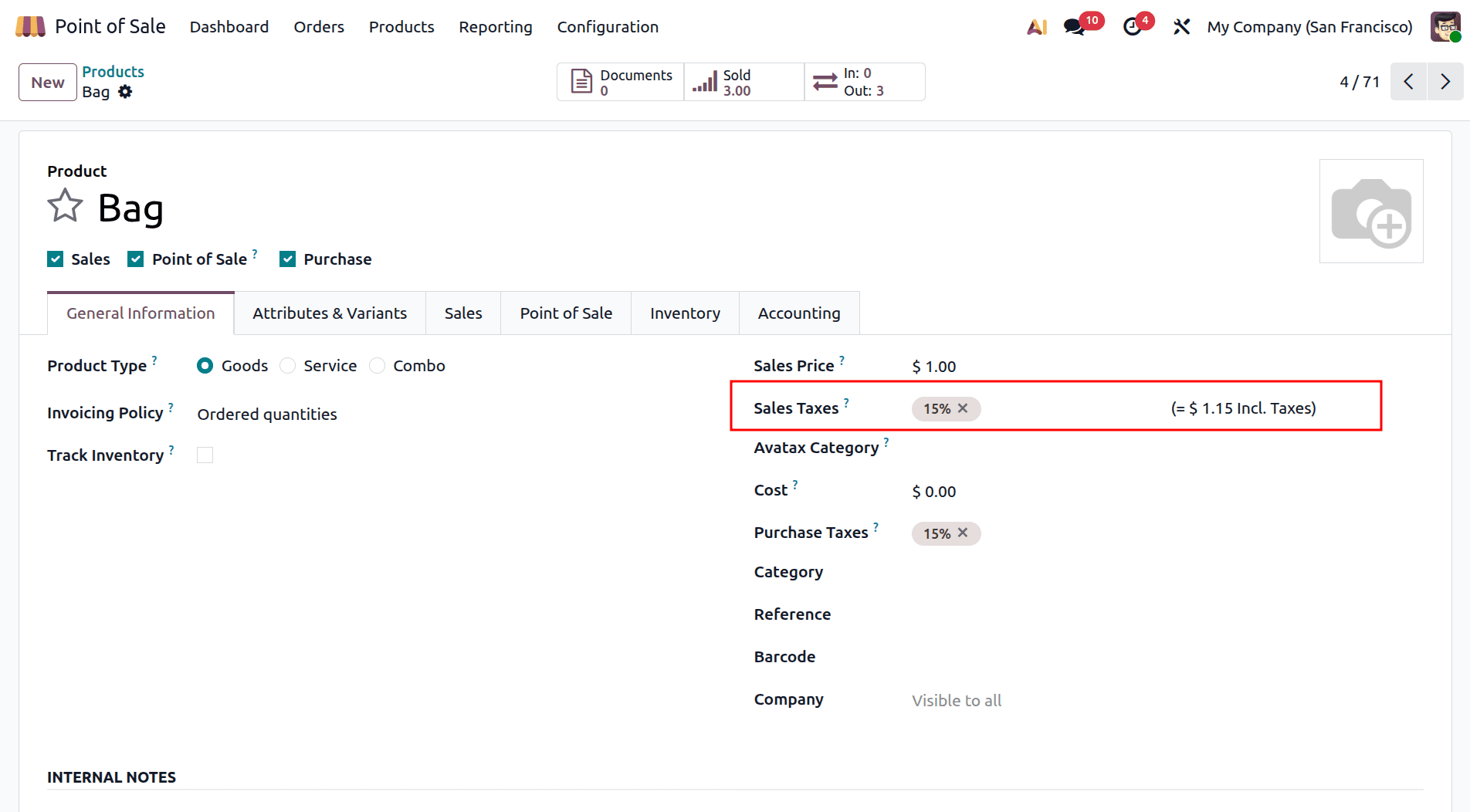 How to Use Fiscal Positions to Apply Different Taxes in Odoo 19 POS-cybrosys
