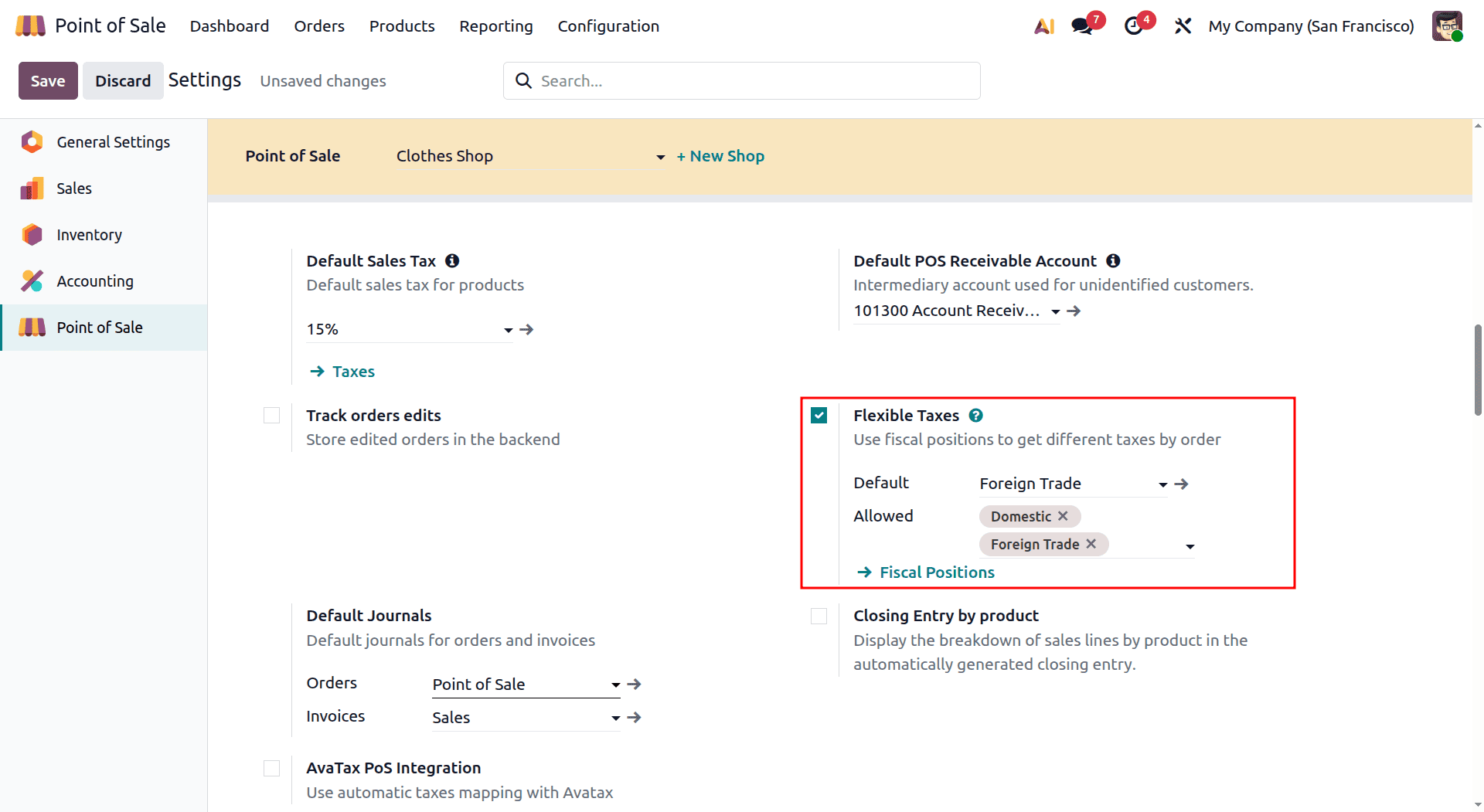How to Use Fiscal Positions to Apply Different Taxes in Odoo 19 POS-cybrosys