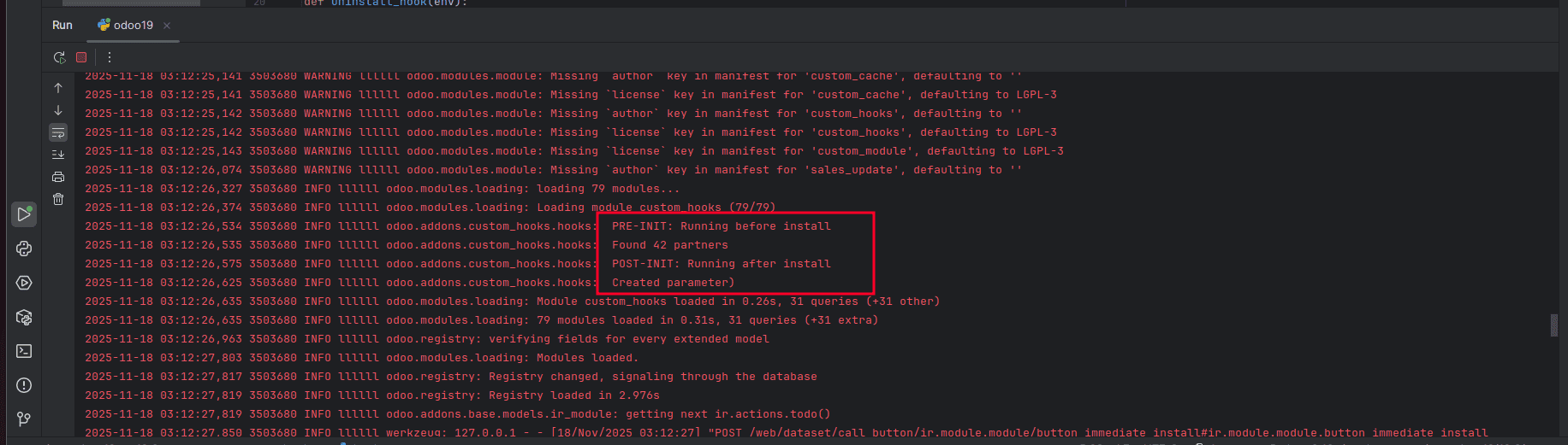 How to Use init Hooks in Odoo 19-cybrosys