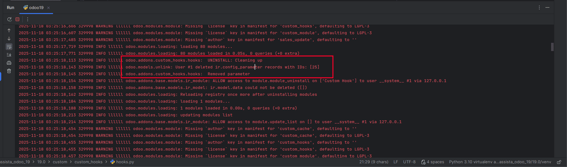 How to Use init Hooks in Odoo 19-cybrosys