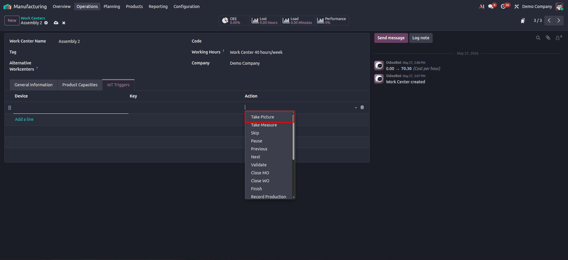 How to Use IoT Box with Odoo Manufacturing Module-cybrosys