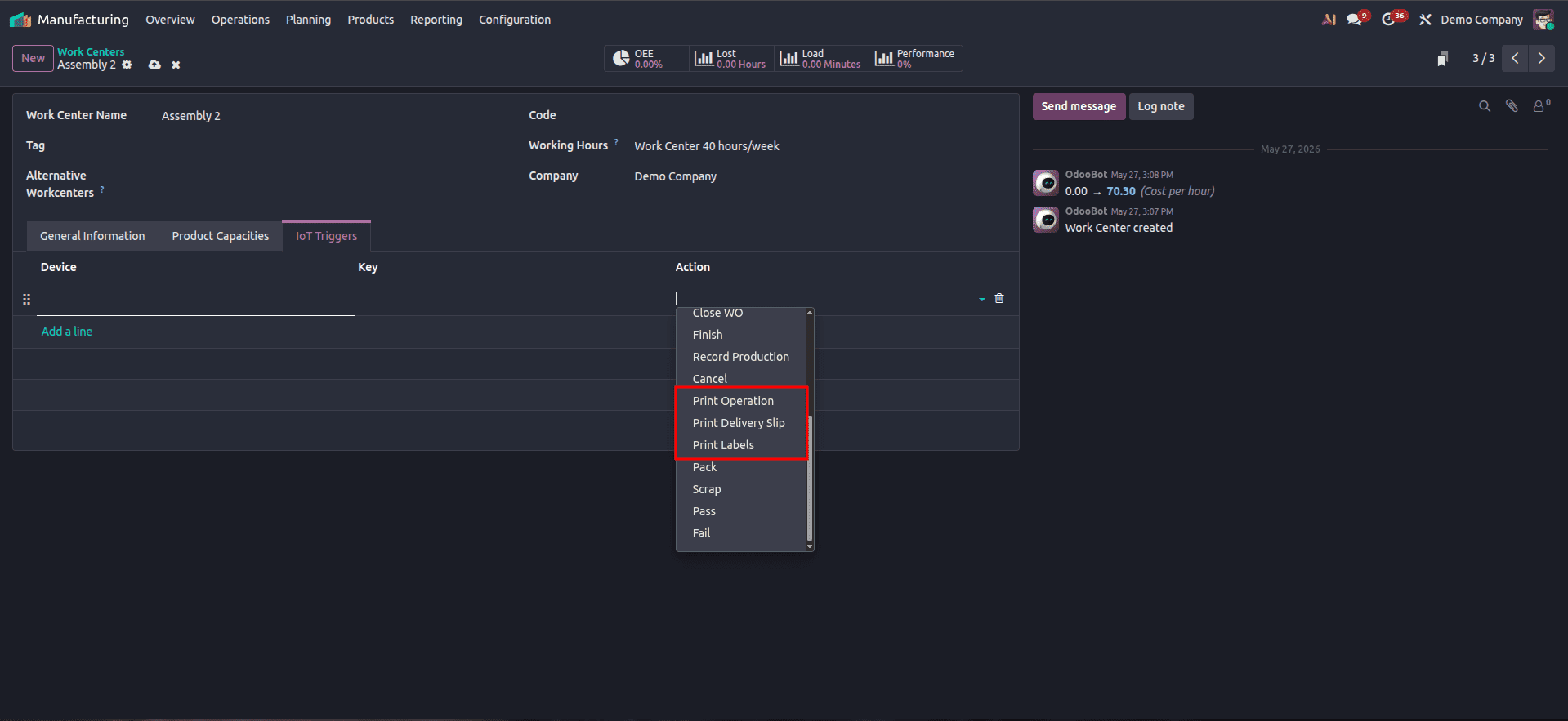 How to Use IoT Box with Odoo Manufacturing Module-cybrosys