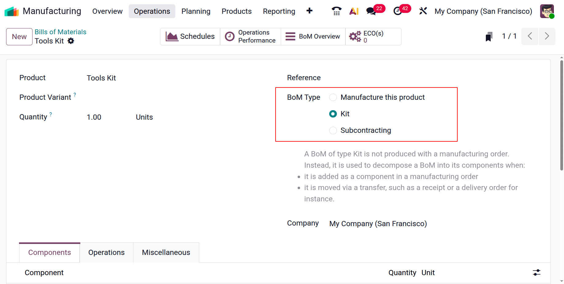 How to Use Kits in Odoo 19 Manufacturing for Smarter Production-cybrosys