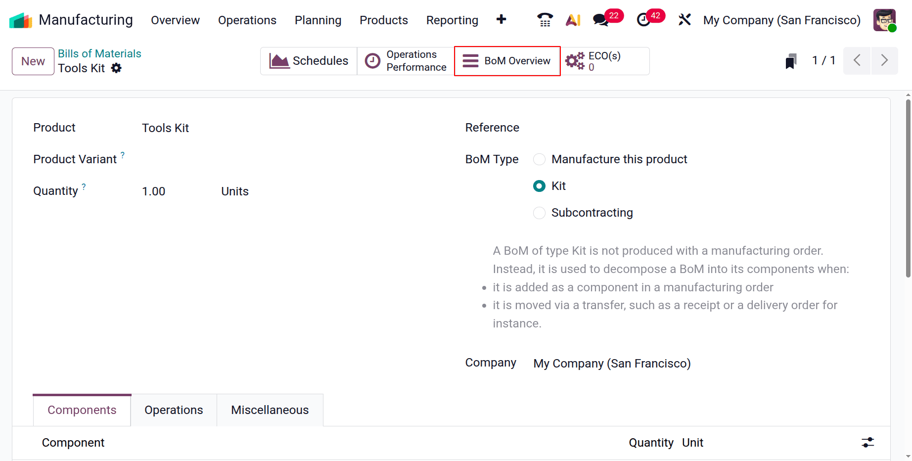How to Use Kits in Odoo 19 Manufacturing for Smarter Production-cybrosys