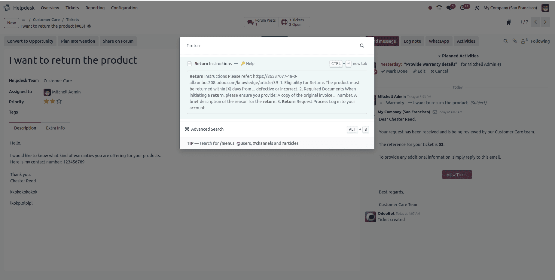 How to Use Knowledge Articles for Helpdesk Management in Odoo 18-cybrosys