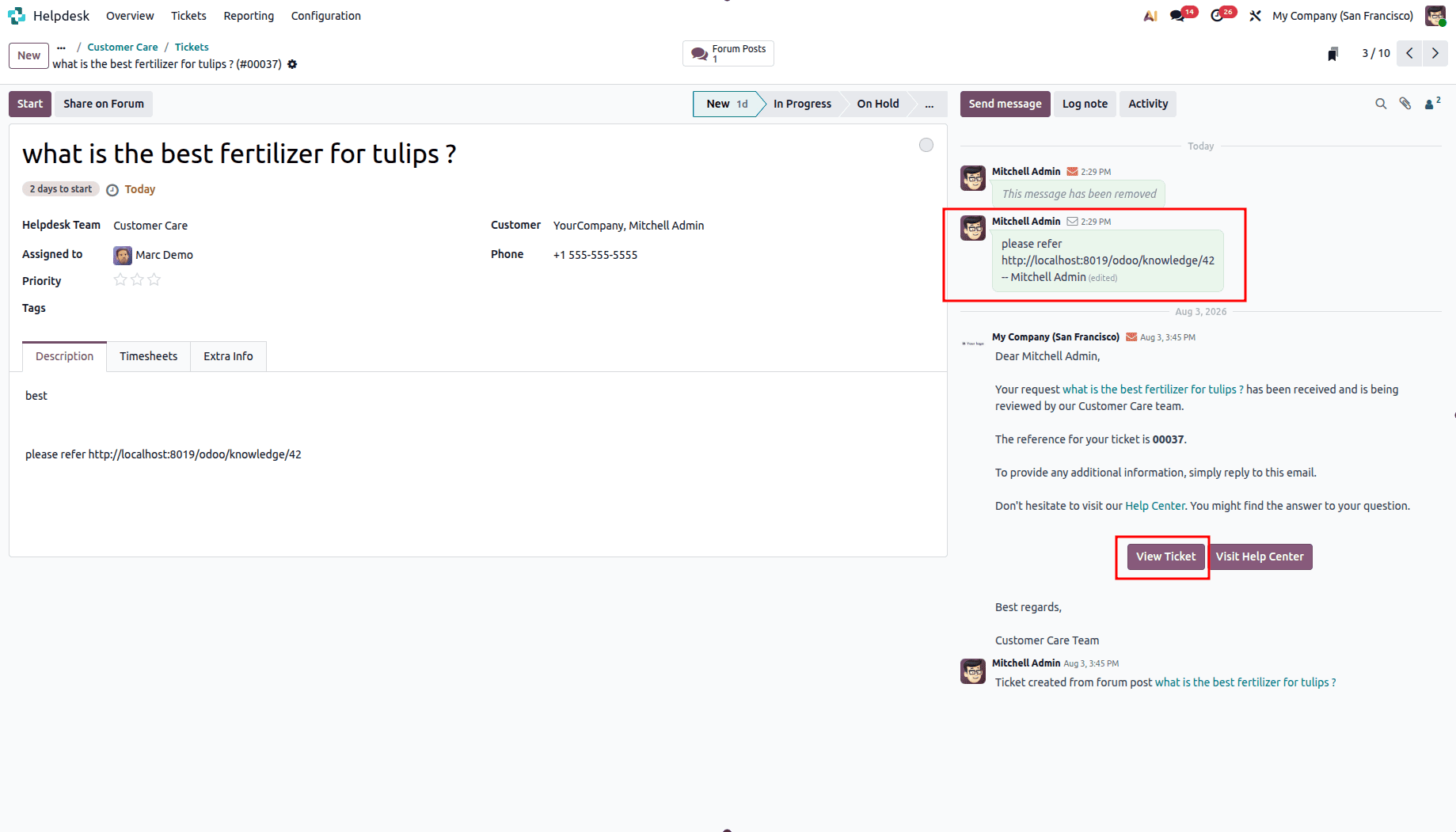 How to Use Knowledge Articles for Helpdesk Management in Odoo 19-cybrosys