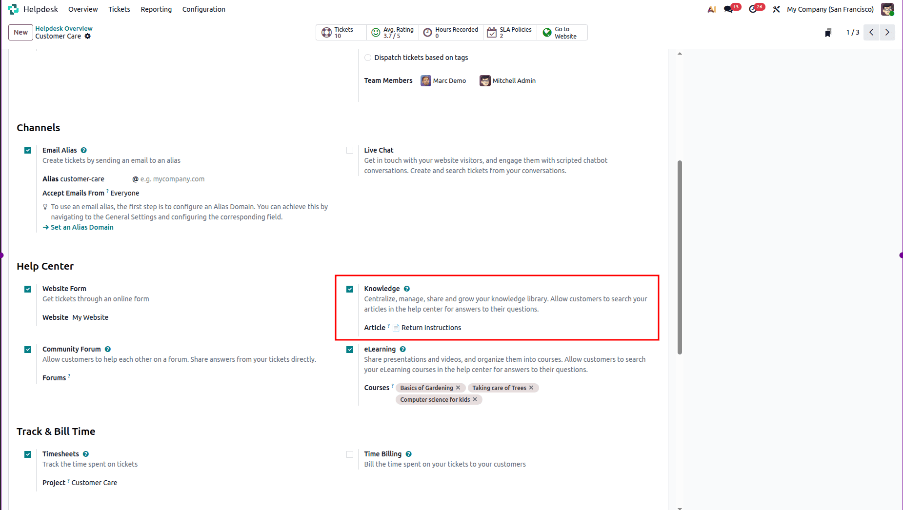 How to Use Knowledge Articles for Helpdesk Management in Odoo 19-cybrosys