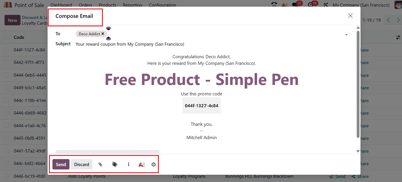 How to Use Loyalty Programs, Promotions, and Discounts in Odoo 19 Point of Sale-cybrosys