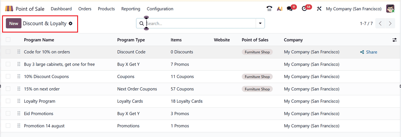 How to Use Loyalty Programs, Promotions, and Discounts in Odoo 19 Point of Sale-cybrosys