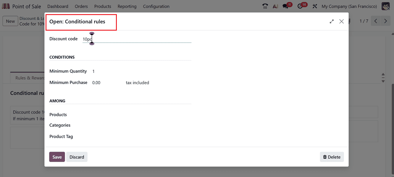 How to Use Loyalty Programs, Promotions, and Discounts in Odoo 19 Point of Sale-cybrosys