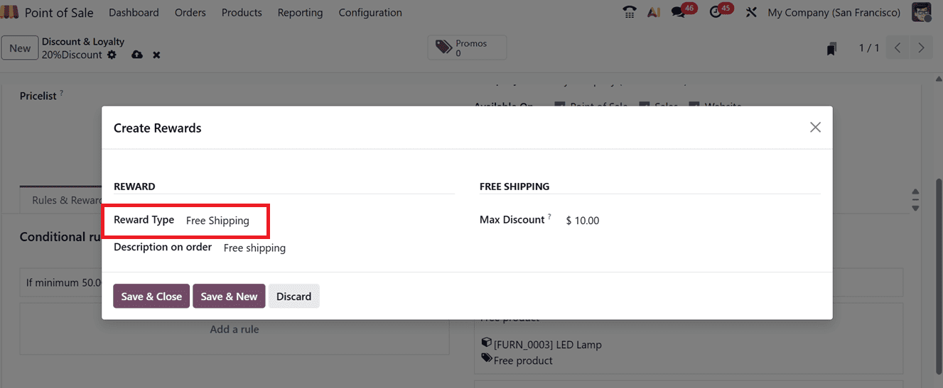 How to Use Loyalty Programs, Promotions, and Discounts in Odoo 19 Point of Sale-cybrosys