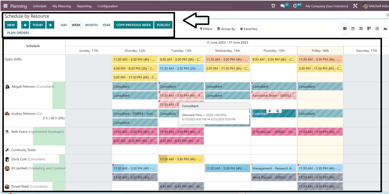 How to Use Odoo 16 Planning Module-cybrosys