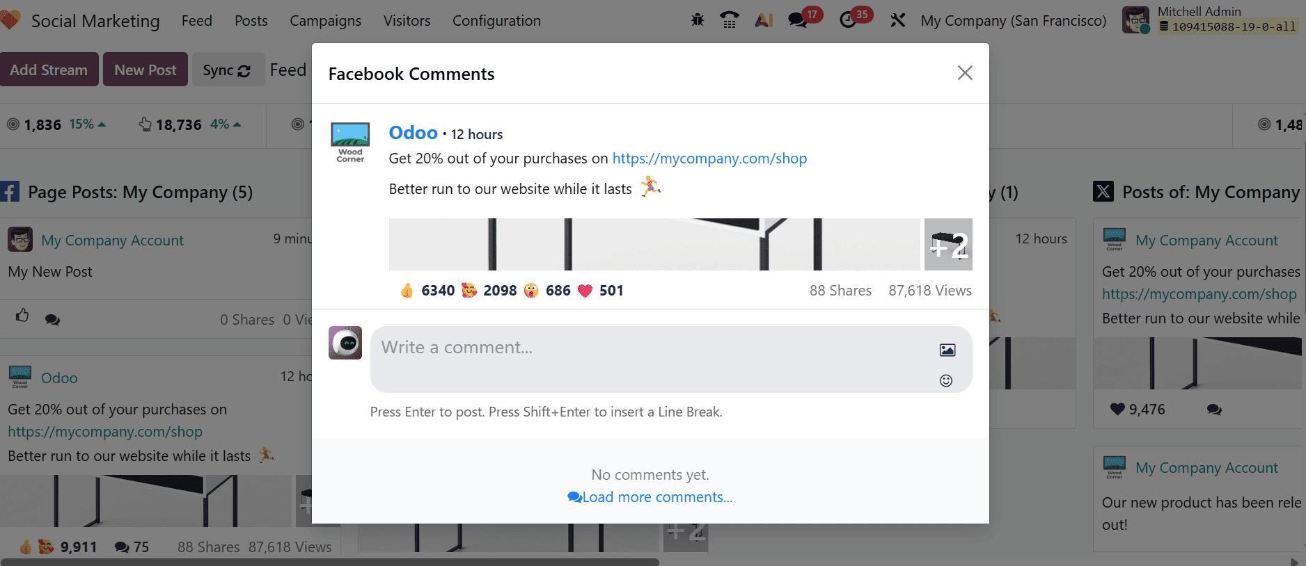 How to Use Odoo 19 Social Marketing to Supercharge Lead Generation-cybrosys