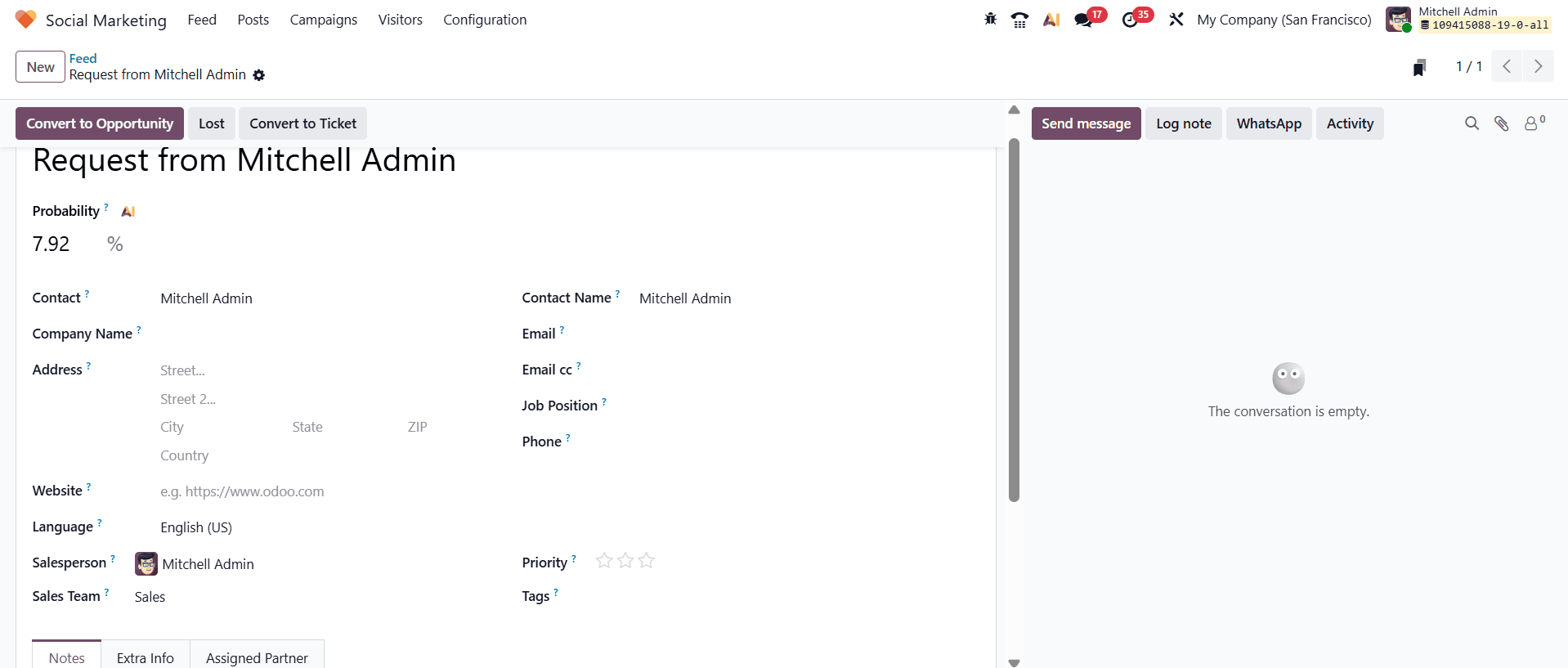 How to Use Odoo 19 Social Marketing to Supercharge Lead Generation-cybrosys