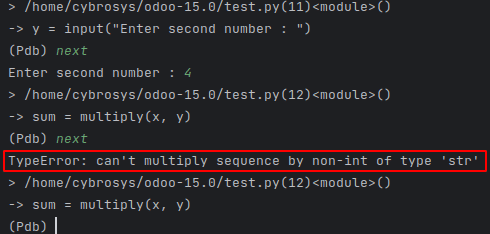 How to Use PDB for Debugging in Odoo 16-cybrosys