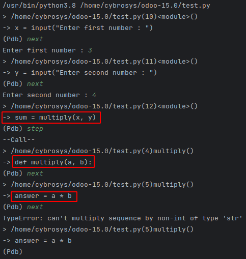 How to Use PDB for Debugging in Odoo 16-cybrosys