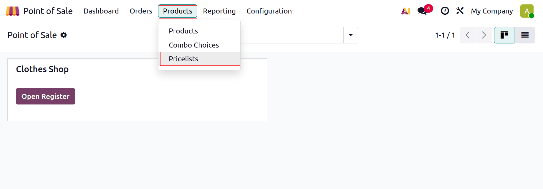 How to Use Pricelists in Odoo 19 Point of Sale-cybrosys