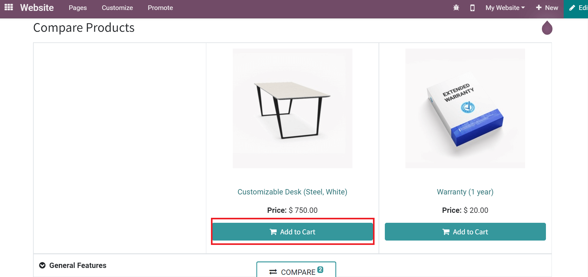 how-to-use-product-comparison-tool-wishlists-in-odoo-15-website-cybrosys