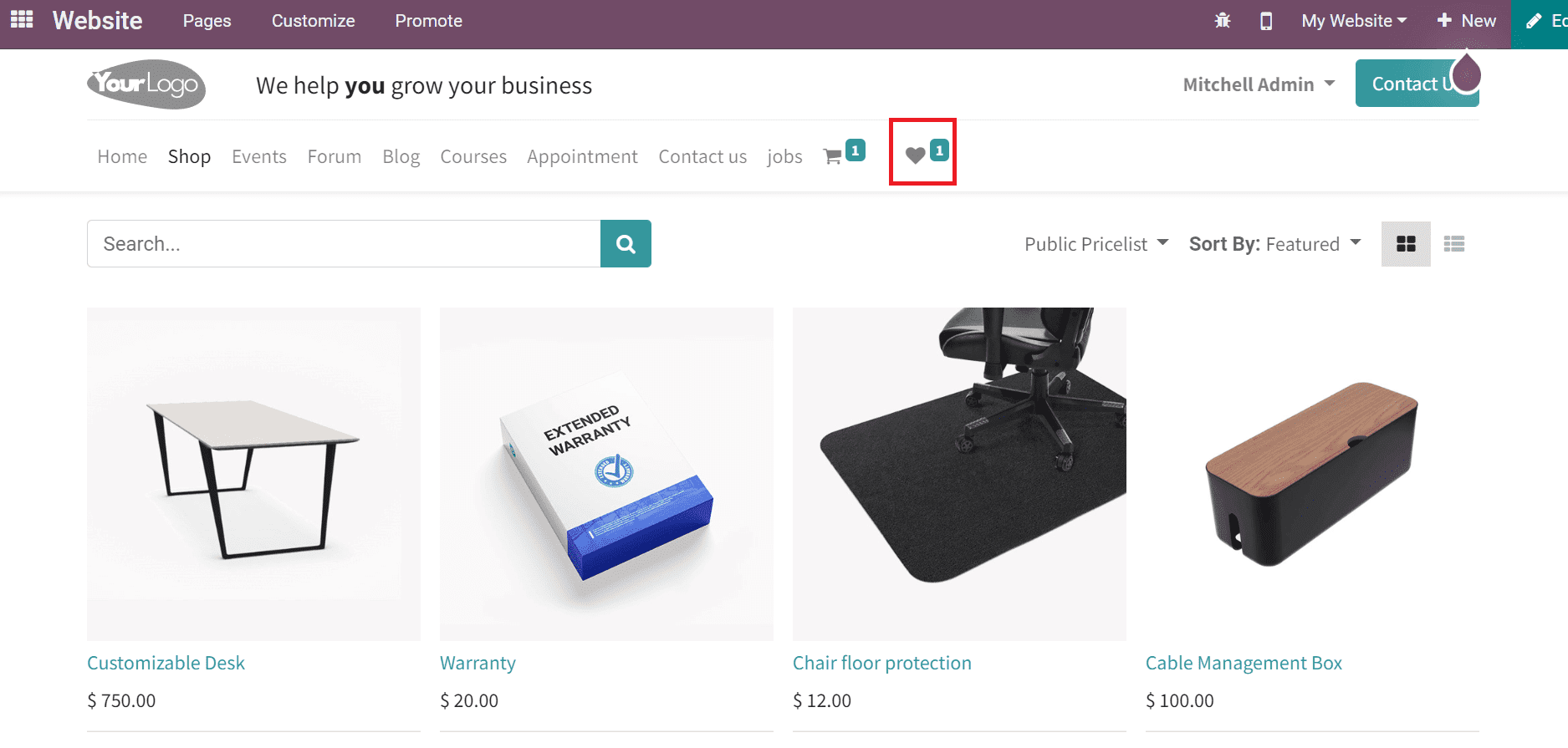how-to-use-product-comparison-tool-wishlists-in-odoo-15-website-cybrosys