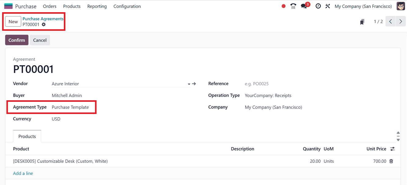 How to Use Purchase Agreements Effectively in Odoo 18-cybrosys