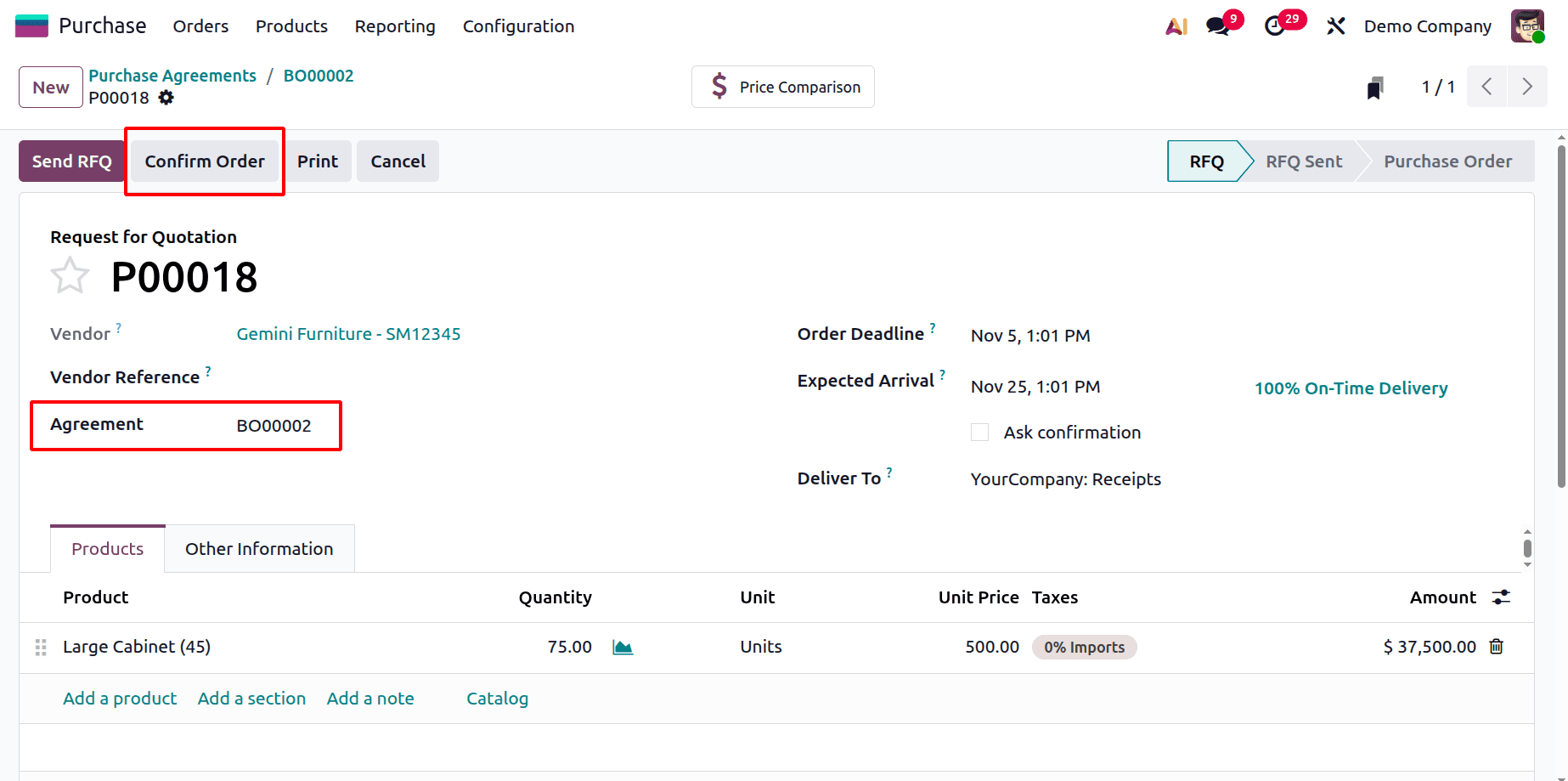 How to Use Purchase Agreements for Strategic Buying in Odoo 19-cybrosys