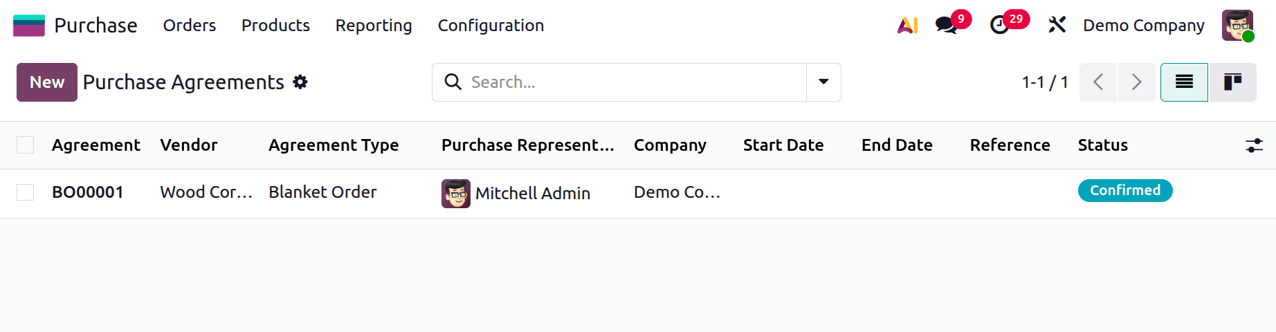 How to Use Purchase Agreements for Strategic Buying in Odoo 19-cybrosys