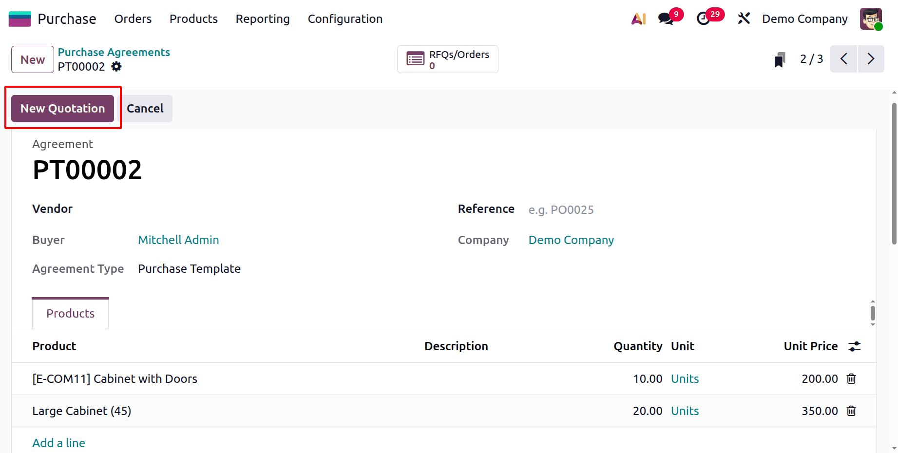 How to Use Purchase Agreements for Strategic Buying in Odoo 19-cybrosys