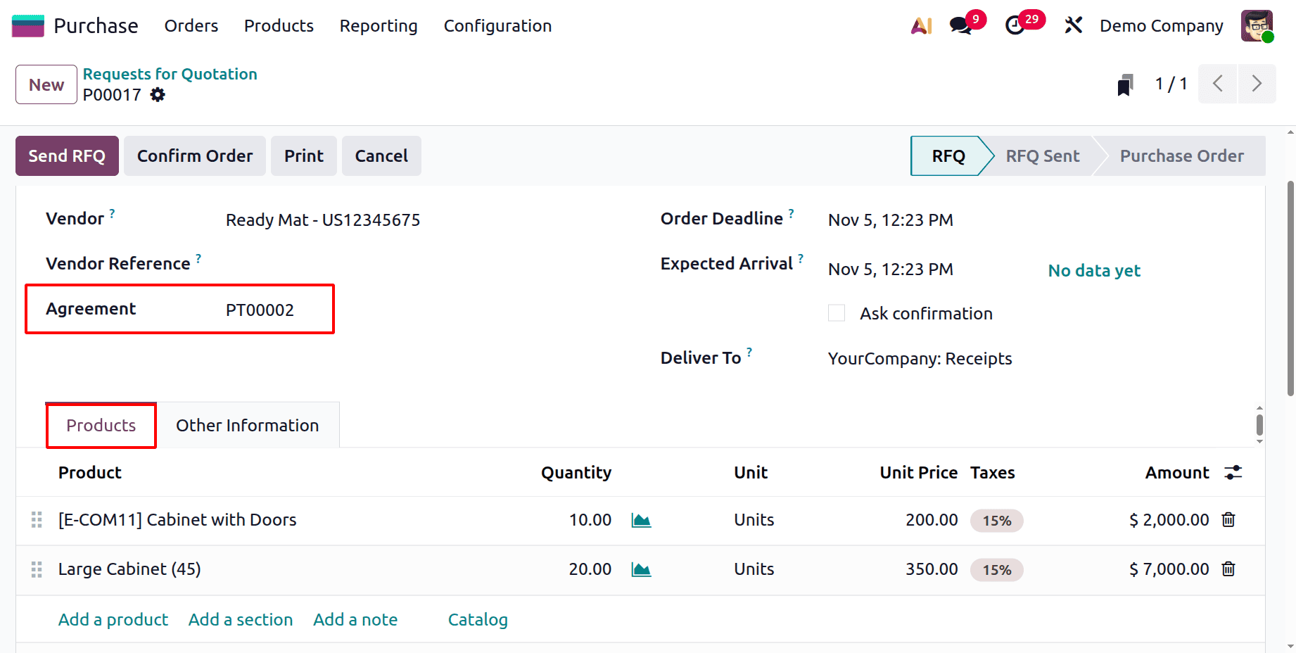 How to Use Purchase Agreements for Strategic Buying in Odoo 19-cybrosys