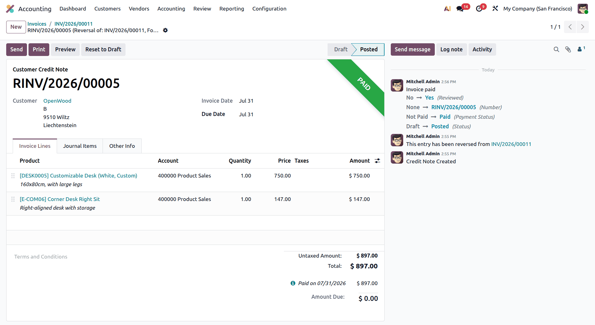 How to Use Restrictive Audit Trails in Odoo 19 Accounting-cybrosys