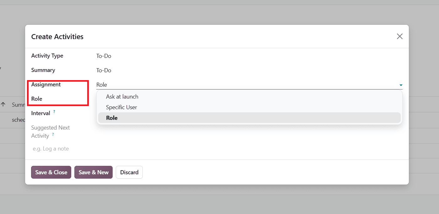 How to Use Roles in Odoo 20 to Mention Teams and Assign Activities-cybrosys