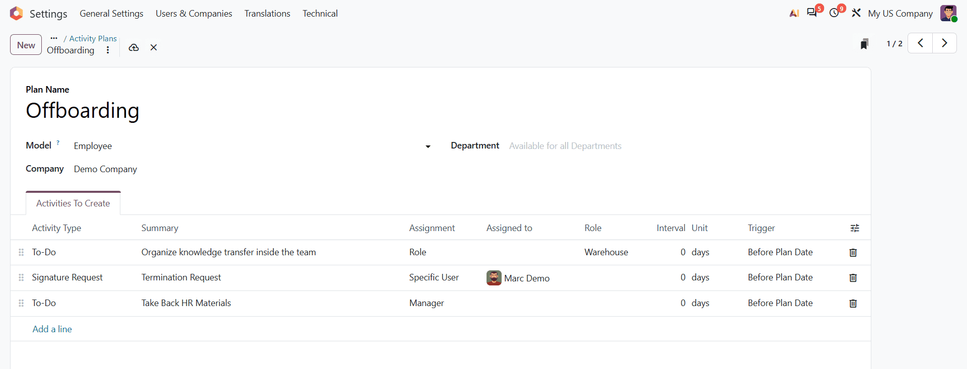 How to Use Roles in Odoo 20 to Mention Teams and Assign Activities-cybrosys
