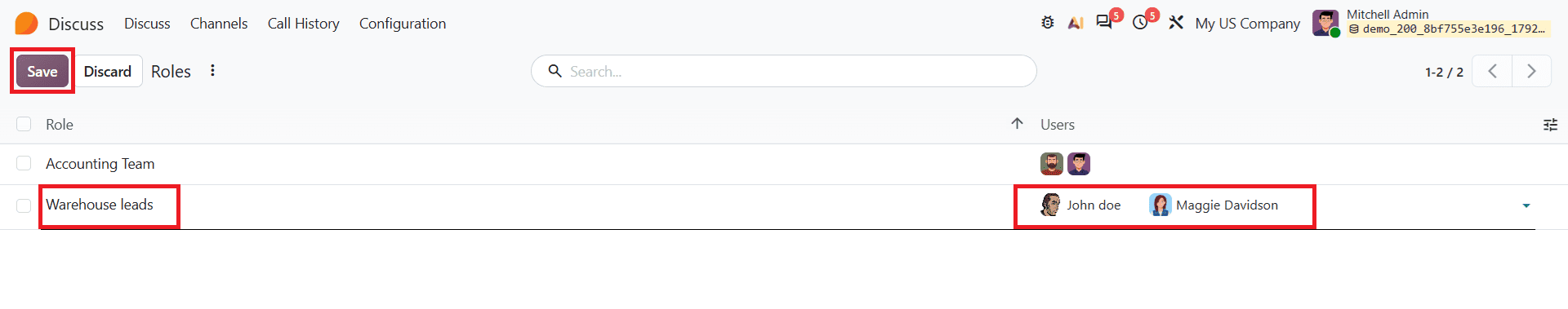 How to Use Roles in Odoo 20 to Mention Teams and Assign Activities-cybrosys