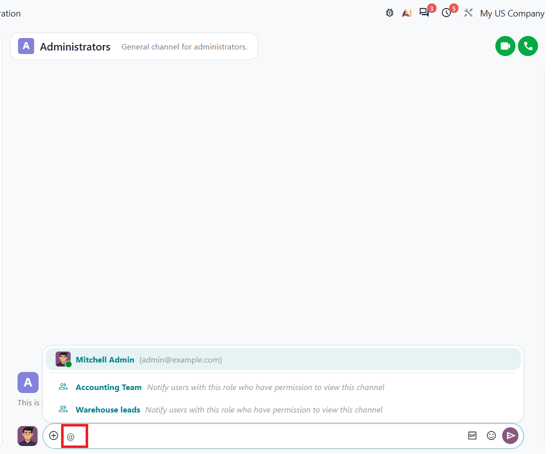 How to Use Roles in Odoo 20 to Mention Teams and Assign Activities-cybrosys