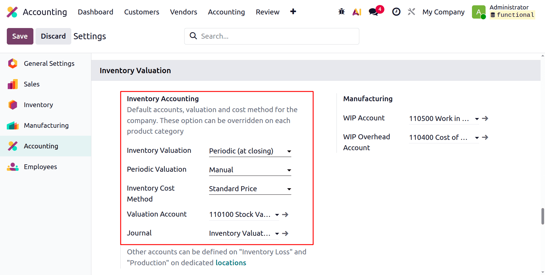 How to Use the Continental Accounting Method in Odoo 19-cybrosys