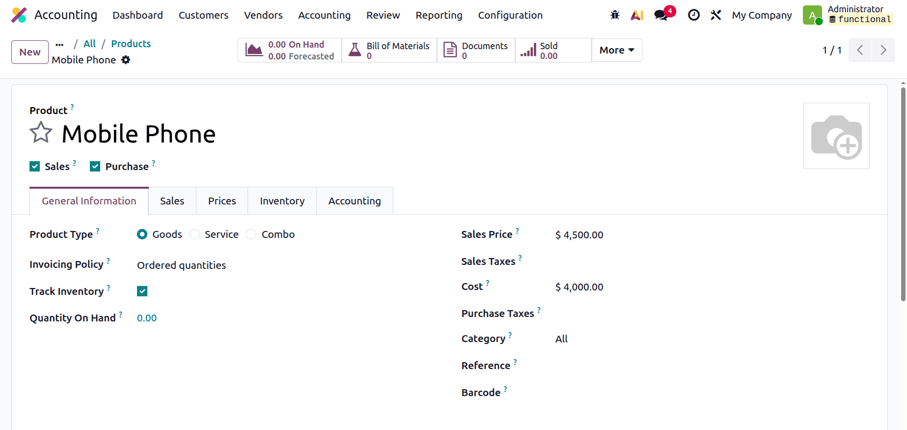 How to Use the Continental Accounting Method in Odoo 19-cybrosys