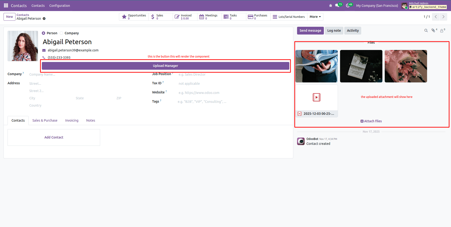 How to Use the Upload Service in Odoo 19 with Client Actions-cybrosys