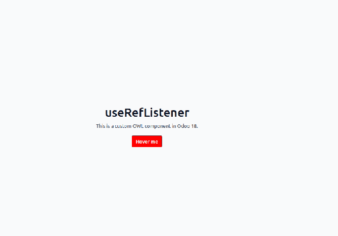 How to Use the useRefListener Hook in Odoo 18-cybrosys
