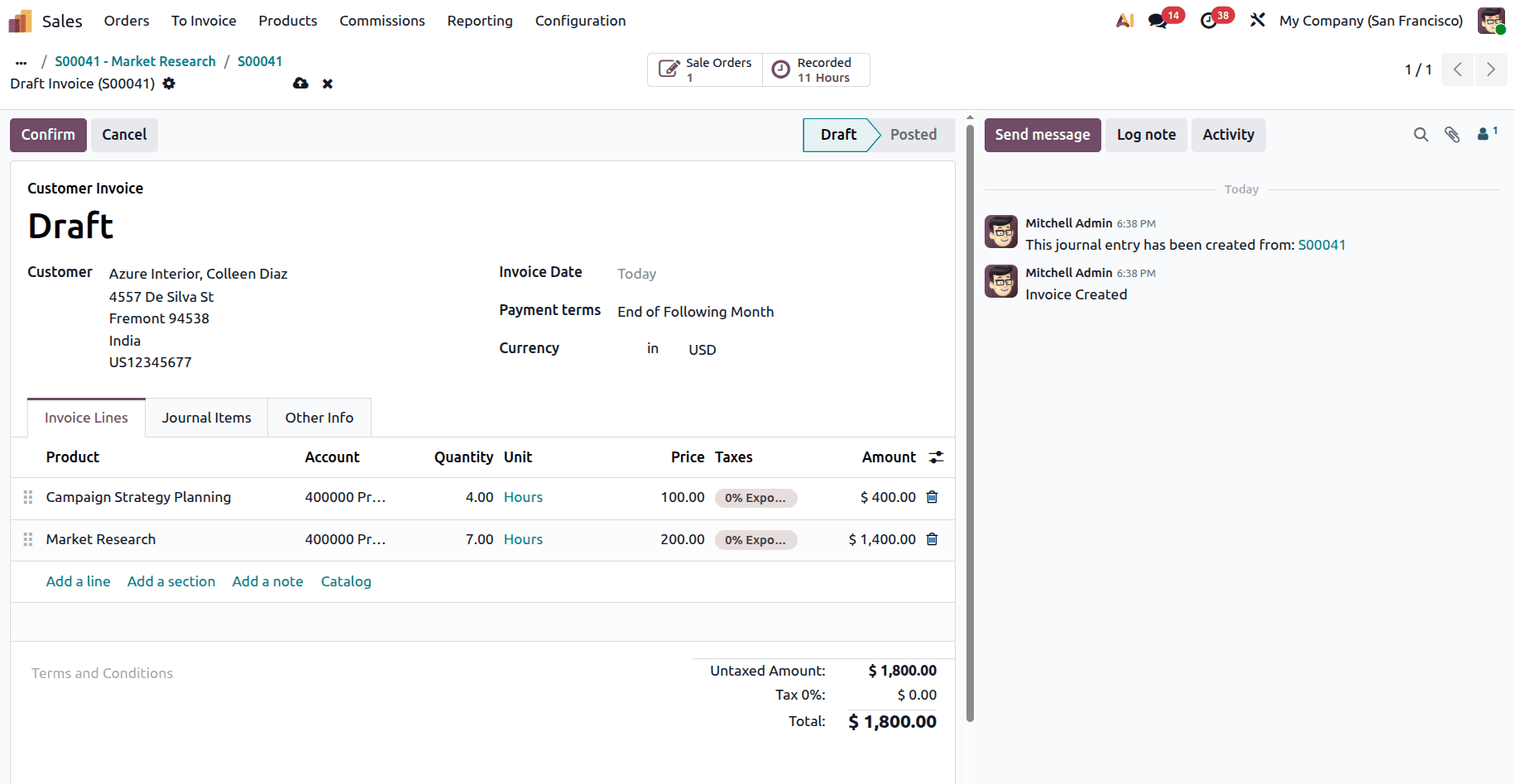 How to Use Timesheet-Based Billing for Projects in Odoo 19-cybrosys