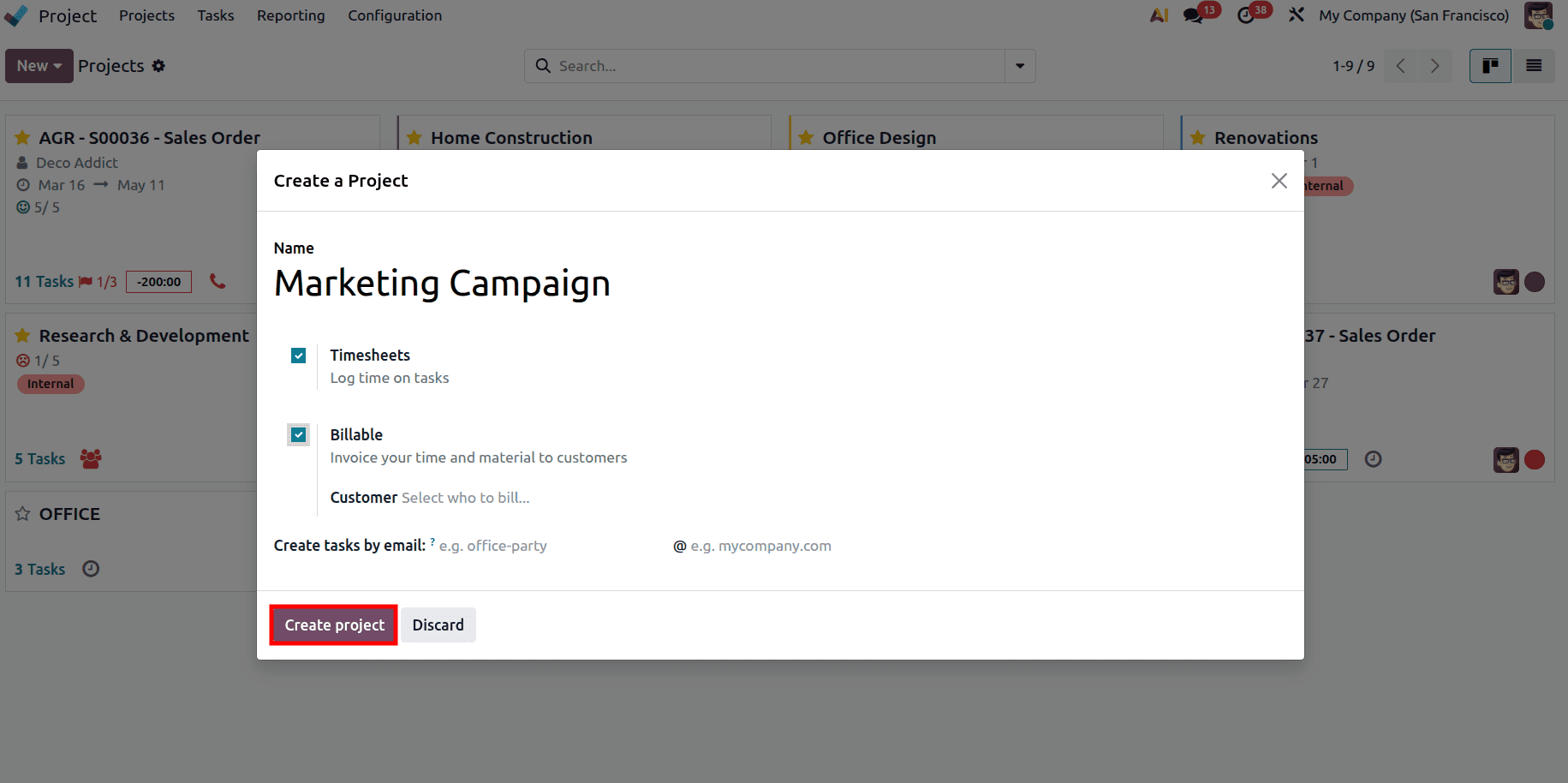 How to Use Timesheet-Based Billing for Projects in Odoo 19-cybrosys