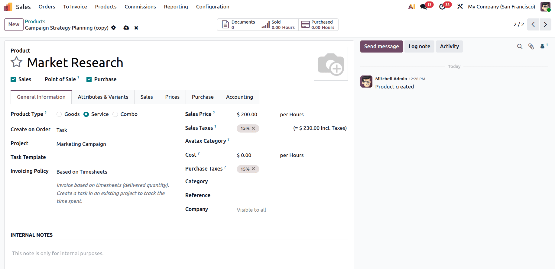 How to Use Timesheet-Based Billing for Projects in Odoo 19-cybrosys
