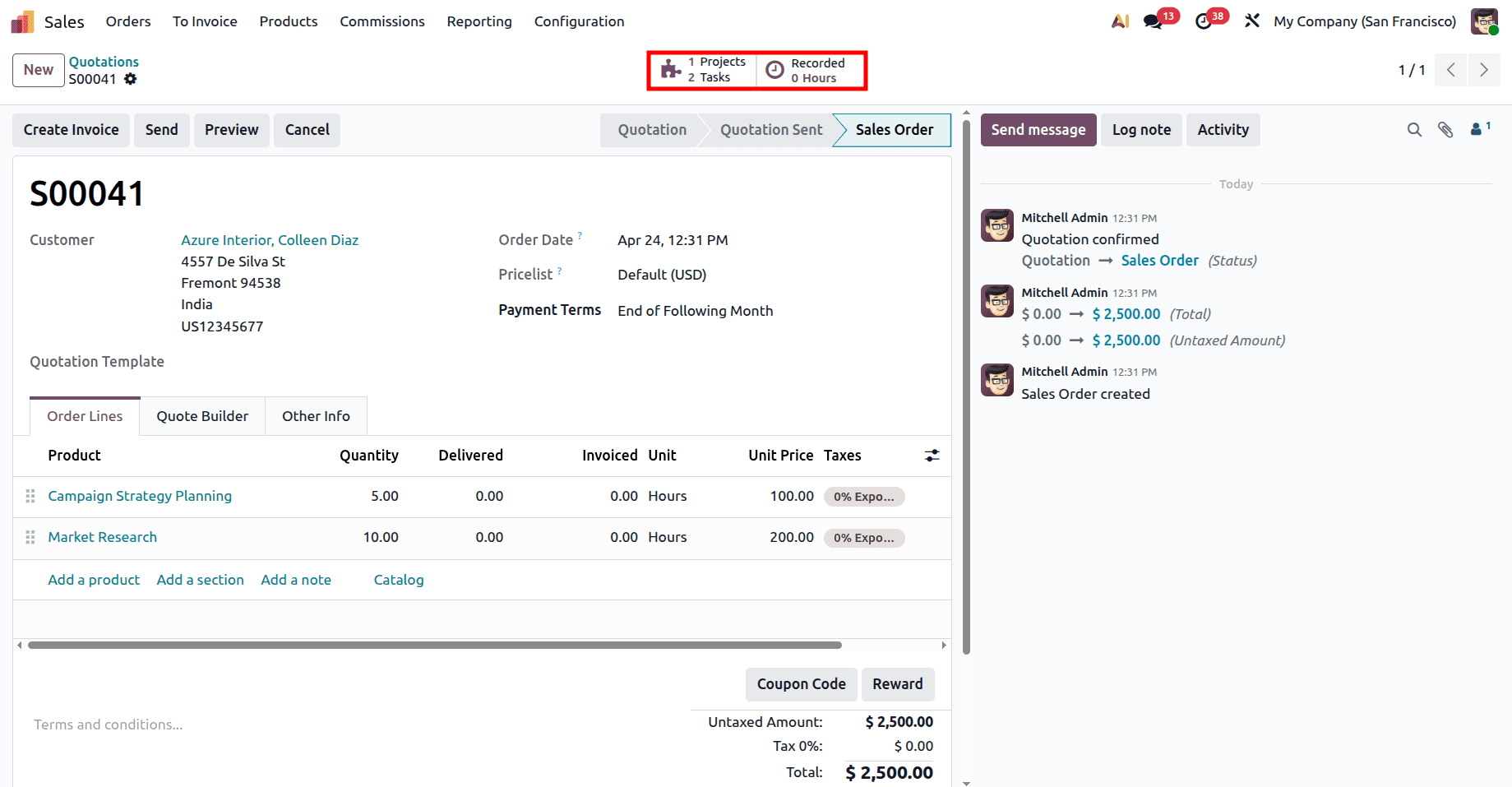 How to Use Timesheet-Based Billing for Projects in Odoo 19-cybrosys